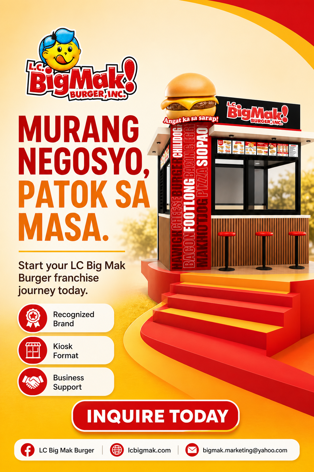 LC Big Mak franchise creative
