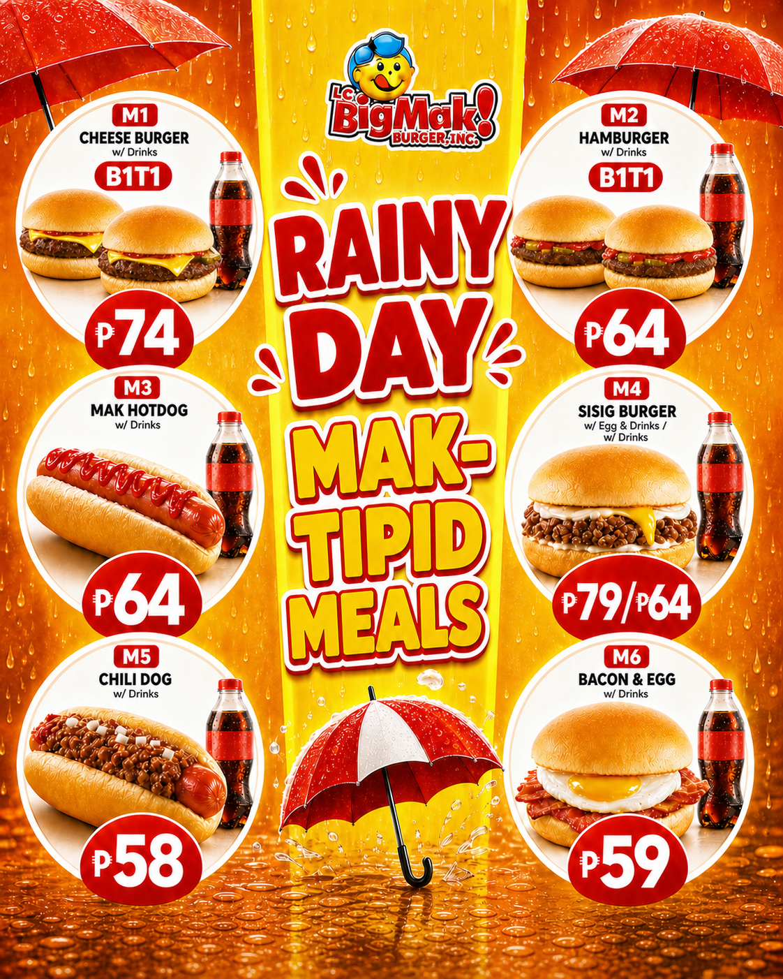 Rainy day Mak-Tipid Meals creative